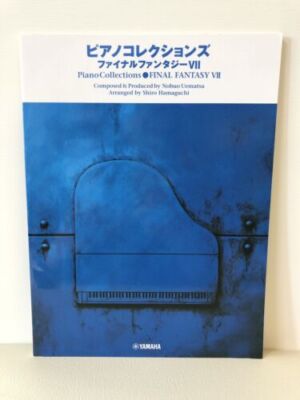 Final Fantasy VII FF 7 Piano Collections Piano score book Sheet music Unused