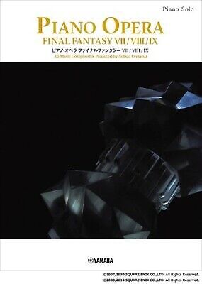 Presale Piano Opera Final Fantasy 7,8,9 piano solo advanced Music Score resale