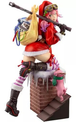 VERY RARE Plastic Angels "Anje Down the Chimney" Bishoujo 1:7 Scale Statue MINT
