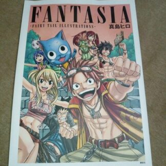 FANTASIA Fairy Tail Illustrations Mashima Hiro Art Book 112P