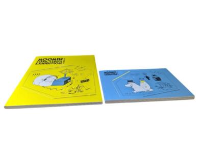 Moomin Comic Strips Exhibition Art Book Pamphlet 2 Set Japan - Image 3
