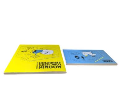 Moomin Comic Strips Exhibition Art Book Pamphlet 2 Set Japan - Image 4