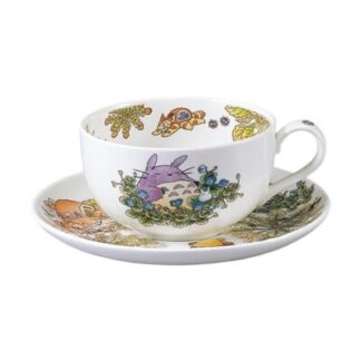 New Studio Ghibli Neighbor Totoro Tea Cup and Saucer T97285A F/S from Japan