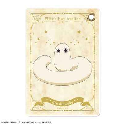Witch Hat Atelier Leather Pass Case Design 06 (Fudemushi)