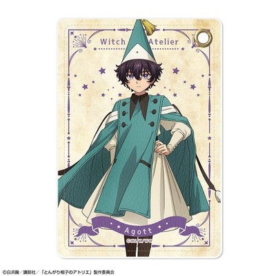 Witch Hat Atelier Leather Pass Case Design 03 (Agate)