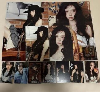 aespa 2026 Winter Season's Greetings Set Trading Cards Poster Keyring