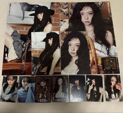 aespa 2026 Winter Season's Greetings Set Trading Cards Poster Keyring