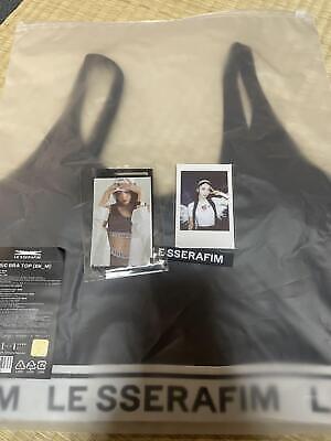 LE SSERAFIM Korea Pop-Up Basic Bra Top M Kpop