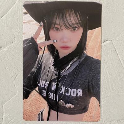 LE SSERAFIM CHAEWON UNFORGIVEN Target Photocard pc Kpop Limited Tradingcard mint