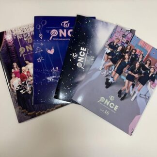 TWICE Once Japan Newsletter 4 Volumes Kpop