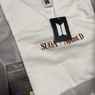 BTS  Suga Agustd D-Day Long Sleeve T-Shirt M Size  Kpop