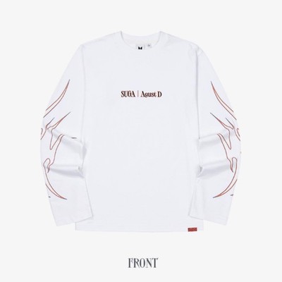 BTS Suga Agustd D-Day Long Sleeve T-Shirt M Size Kpop - Image 3