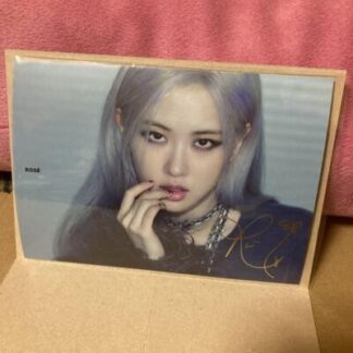 Blackpink Limited Edition Rose/Rose/Photo. Message Card Kpop