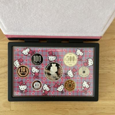 Sanrio Hello Kitty Proof Coins Set 2004 Born 30th Anniversary Made In Japan - Image 2