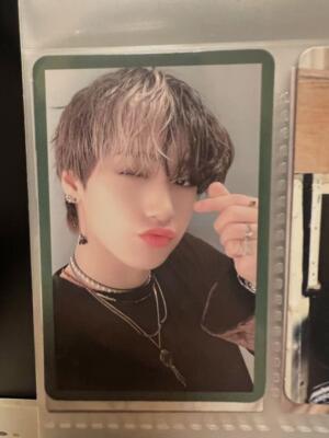 SAN ATEEZ Photocard PC Answer Perrier Trading card Kpop w/case Rare Goods