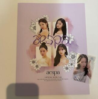 aespa My-J Official Book Vol.1 Winter Photo Card Kpop