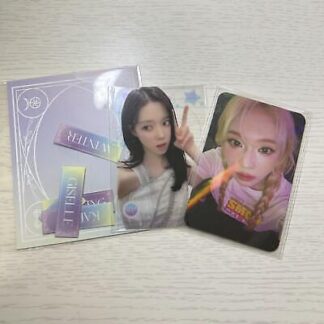 Aespa Membership Benefits Continuous Fc Trading Card Flake Sticker Winter Kpop