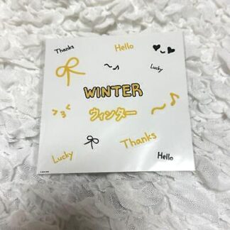 aespa Winter Deco Sticker Synkline Random Toy Kpop