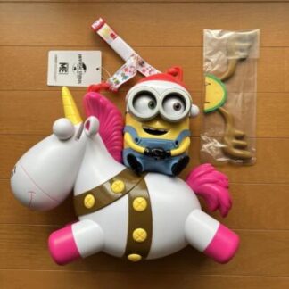 Minion Stuart Popcorn Bucket Fluffy Christmas Ver. Universal Studios Japan USJ