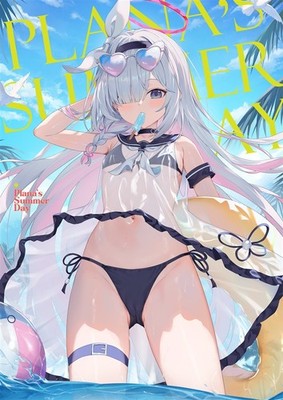 Plana's Summer Blue Archive Art Book Chachanako A4/24P Doujinshi C104