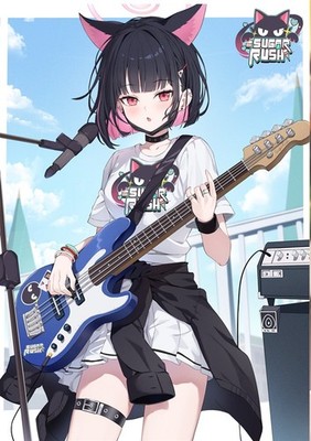 Plana's Summer Blue Archive Art Book Chachanako A4/24P Doujinshi C104 - Image 2