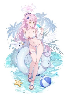 Plana's Summer Blue Archive Art Book Chachanako A4/24P Doujinshi C104 - Image 5