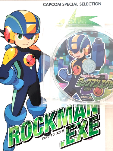 JAPAN Capcom Special Selection: Mega Man / Rockman EXE. Art Book w/CD