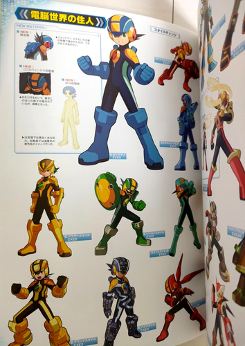 JAPAN Capcom Special Selection: Mega Man / Rockman EXE. Art Book w/CD - Image 8