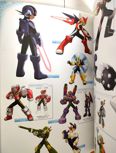 JAPAN Capcom Special Selection: Mega Man / Rockman EXE. Art Book w/CD - Image 10