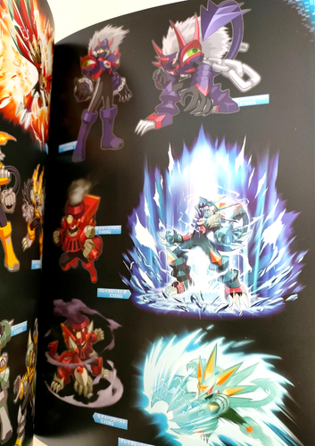 JAPAN Capcom Special Selection: Mega Man / Rockman EXE. Art Book w/CD - Image 12