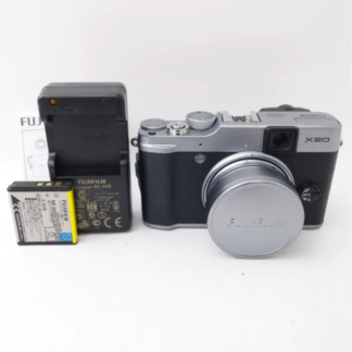 Fujifilm X Series X20 12.0MP Digital Camera - Black Silver