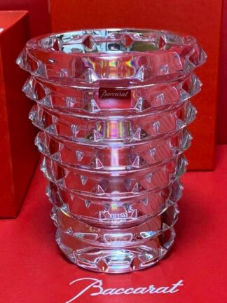 BACCARAT Crystal Arlequin Vase 6 1/4" Excellent Condition