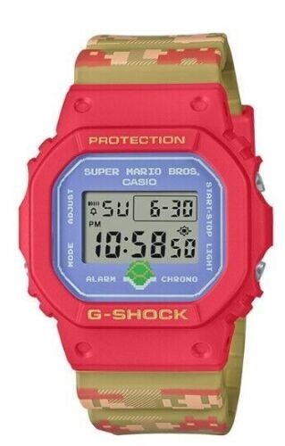 Casio G-Shock DW-5600SMB-4JR Watch Nintendo Super Mario Bros In Box Limited - Image 2