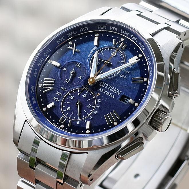 Citizen Attesa AT8240-74L DEAR Coll. Limited Blue Sky Dial Eco-Drive Men Watch