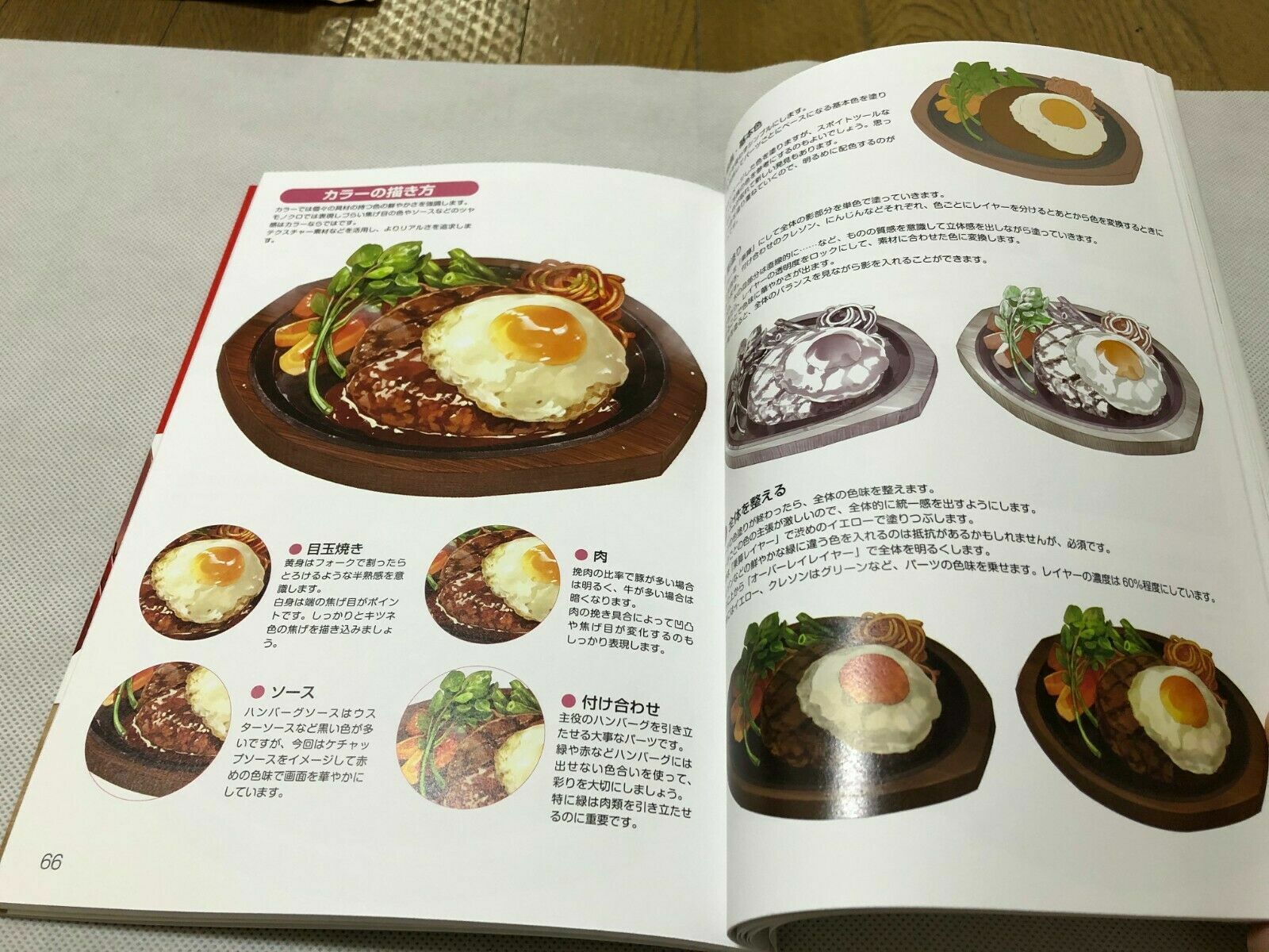How To Draw Manga Anime Eating Motion Technique Book JAPAN F/S - Image 4
