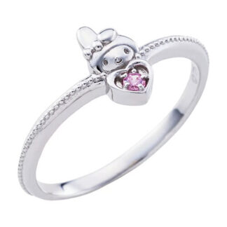 Sanrio My Melody Women'S Ring SAMM-R002RD Silver 11 Size From JAPAN PSL