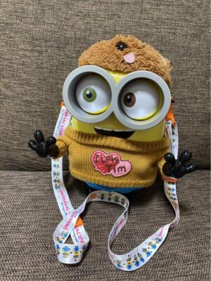 Minion Tim Popcorn Bucket " I Love Tim " Ver. Universal Studios Japan USJ 15cm