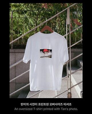 BTS V Tae Jimin Wearing Oversized Yeontan T-Shirt S Official Kpop - Image 2