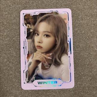 aespa Winter Girls Photo Card Kpop