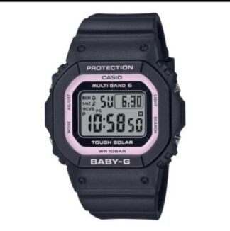 CASIO BABY-G BGD-5650-1BJF Radio Solar Digital Watch Black Women