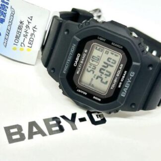 CASIO BABY-G BLACK COLOR BGD-5650-1JF Radio Clock Tough Solar Women Watch