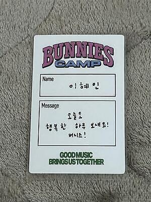 Newjeans Bunnies Camp Photo Card Hyein - Image 2