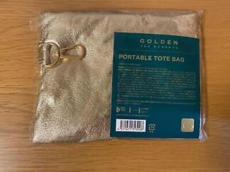 BTS Jungkook Exhibition Golden Portable Tote Bag Japan Limited KPOP