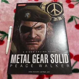 Metal Gear Solid Peace Walker Promotional Catalog TGS 2008 - Slight Damage