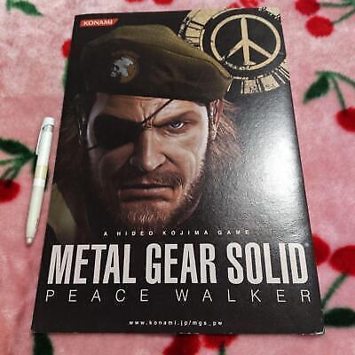 Metal Gear Solid Peace Walker Promotional Catalog TGS 2008 - Slight Damage