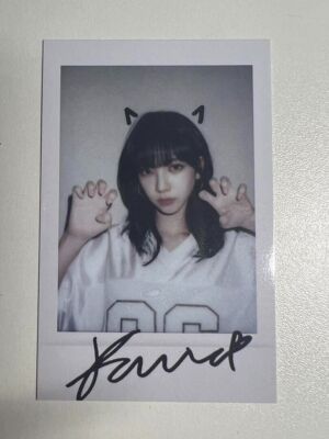 aespa KARINA Armageddon starriver Polaroid Photocard PC Trading card (Mint)