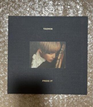 CD Taemin from SHINee Korea Press 1st Album Press IT with Photocard