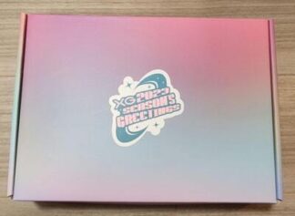 XG 2023 SEASON'S GREETINGS FULL SET Calendar Photocard Poster etc. New JP