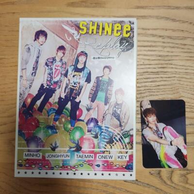 CD+DVD SHINee Japan Debut Single Album Replay with Taemin Photocard