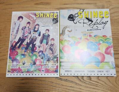 CD+DVD SHINee Japan Debut Single Album Replay with Taemin Photocard - Image 5